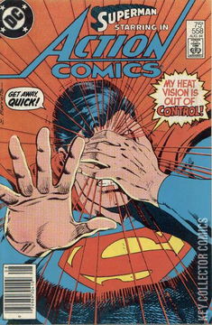 Variant Cover for Action Comics #558