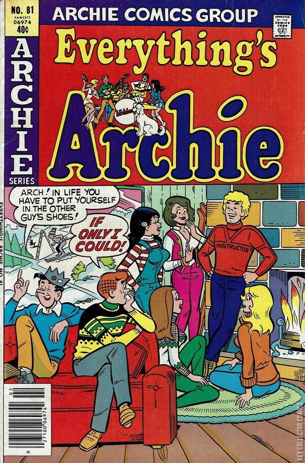 Everything's Archie #81 Published February 1980 | Key C