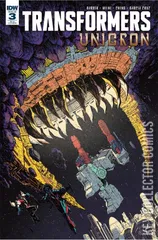Variant Cover for Transformers: Unicron #3