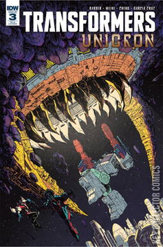 Variant Cover for Transformers: Unicron #3