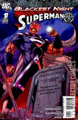 Variant Cover for Blackest Night: Superman #1