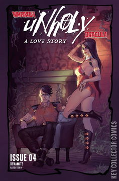 Variant Cover for Vampirella / Dracula: Unholy #4