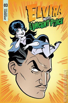 Variant Cover for Elvira Meets Vincent Price #3