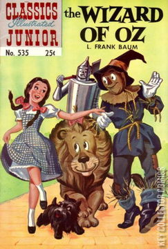 Variant Cover for Classics Illustrated Junior #535
