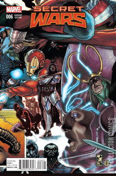 Variant Cover for Secret Wars #6
