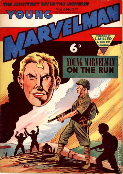 Cover art for Young Marvelman #217 