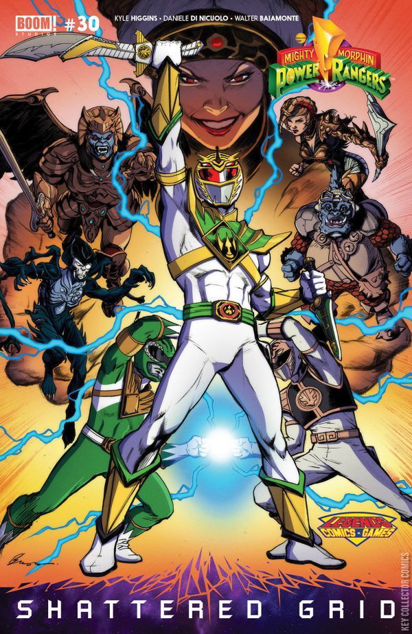 Mighty Morphin Power Rangers #30 Exclusive Published August