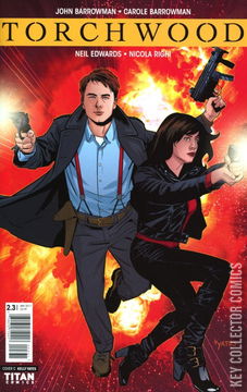 Variant Cover for Torchwood #3