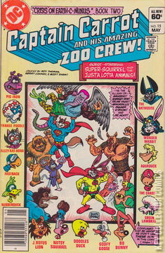 Variant Cover for Captain Carrot and His Amazing Zoo Crew #15