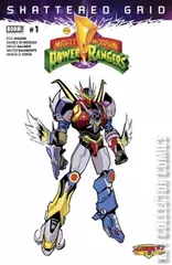 Variant Cover for Mighty Morphin Power Rangers: Shattered Grid #1