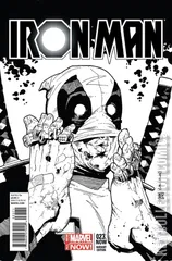 Variant Cover for Iron Man #23.NOW