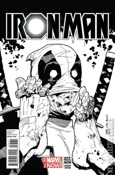 Variant Cover for Iron Man #23.NOW