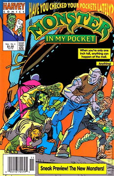 Variant Cover for Monster In My Pocket #4