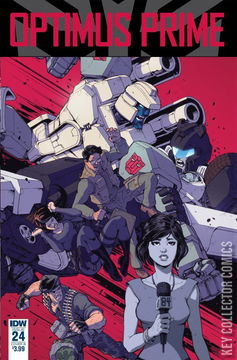 Variant Cover for Optimus Prime #24