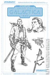 Cover for Battlestar Galactica: Steampunk 1880 #2