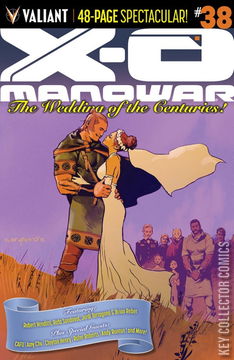 Variant Cover for X-O Manowar #38