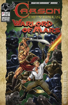 Variant Cover for Carson of Venus: Warlord of Mars #1