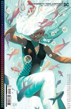 Variant Cover for Multiversity: Teen Justice #4