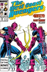 Cover for West Coast Avengers #27