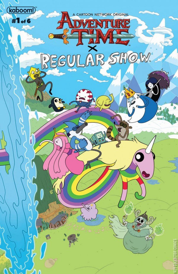 Regular Time Adventure Time / Regular Show #1 Variant Published August 2