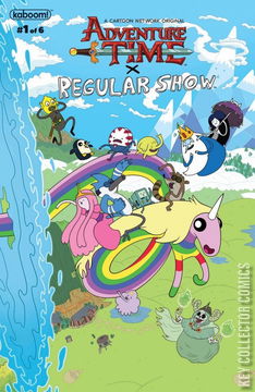 Variant Cover for Adventure Time / Regular Show #1