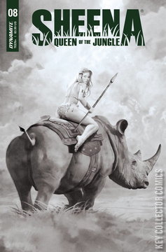 Variant Cover for Sheena, Queen of the Jungle #8