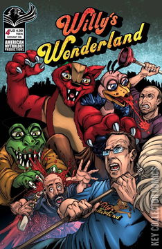 Variant Cover for Willy's Wonderland Prequel #4