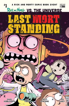 Variant Cover for Rick and Morty vs. the Universe: Last Mort Standing #1