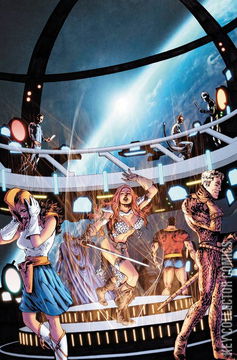 Variant Cover for Red Sonja: The Superpowers #4