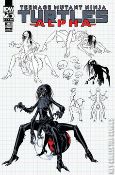 Variant Cover for Teenage Mutant Ninja Turtles: Alpha #1