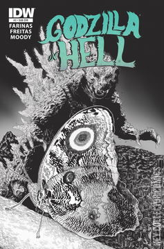 Variant Cover for Godzilla In Hell #3