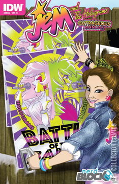Variant Cover for Jem & The Holograms Annual #1