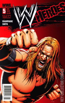 Variant Cover for WWE: Heroes #5