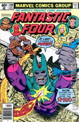 Variant Cover for Fantastic Four #208