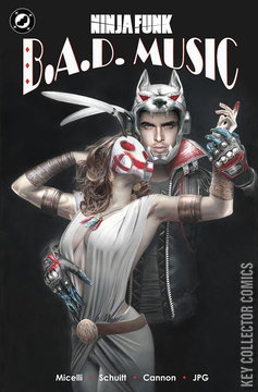 Variant Cover for Ninja Funk: B.A.D. Music #1
