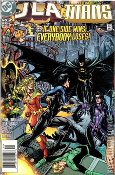 Variant Cover for JLA / Titans #2