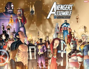 Cover for Avengers Assemble: Omega #1