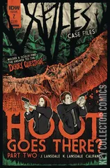 Variant Cover for The X-Files: Case Files - Hoot Goes There #2