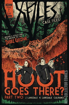 Variant Cover for The X-Files: Case Files - Hoot Goes There #2