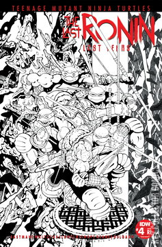 Variant Cover for Teenage Mutant Ninja Turtles: The Last Ronin – The Lost Years #4