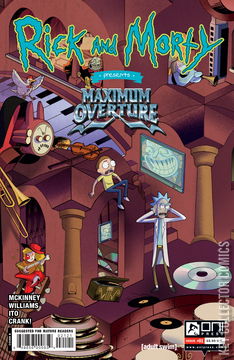 Variant Cover for Rick and Morty Presents Maximum Overture #1