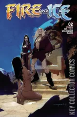 Variant Cover for Fire and Ice #2