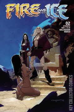 Variant Cover for Fire and Ice #2