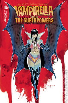 Variant Cover for Vampirella vs. Superpowers #5