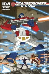 Variant Cover for Transformers vs. G.I. Joe #3