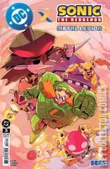 Cover for DC x Sonic the Hedgehog: Metal Legion #3