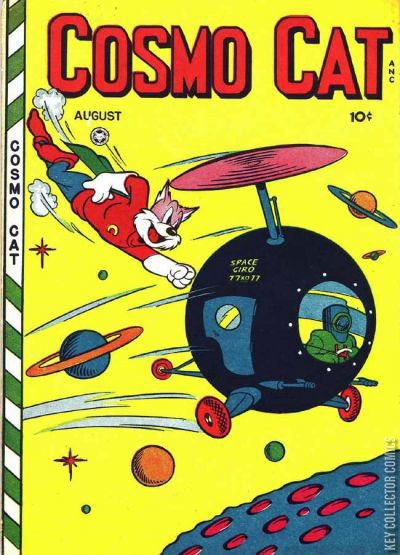 Cover art for Cosmo Cat #8