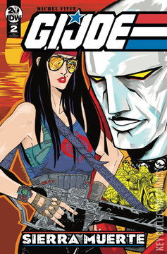 Variant Cover for G.I. Joe Sierra Muerte #2