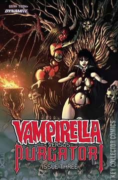 Variant Cover for Vampirella vs. Purgatori #3
