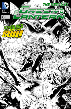 Variant Cover for Green Lantern #8